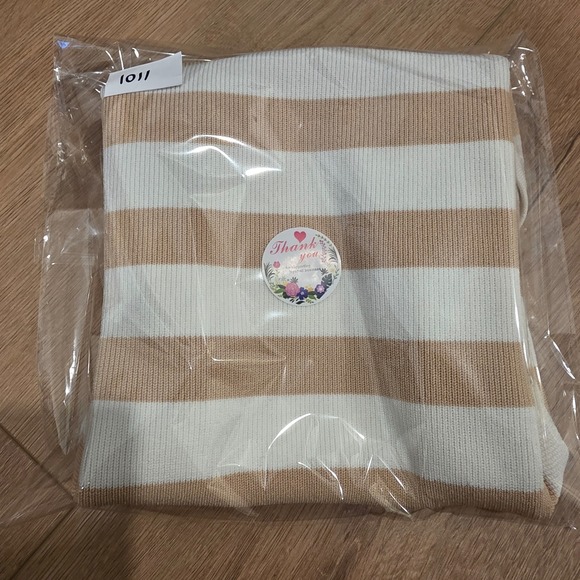 Babaton Women Mini Bodycon Tank Dress Size S Striped Square Neck Sleeveless - Picture 13 of 13